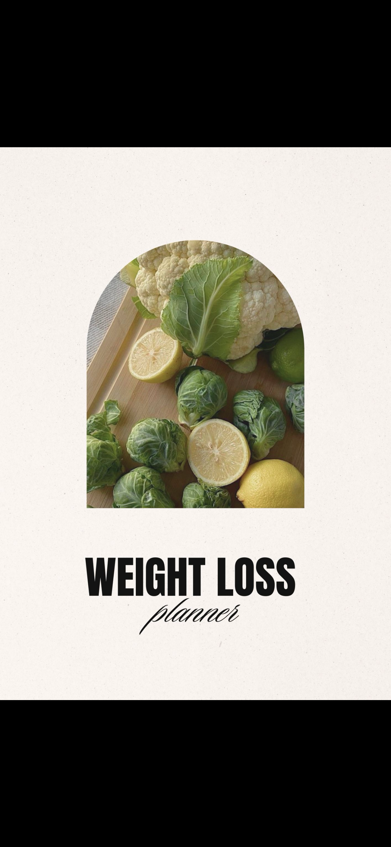 Weight Loss Planner